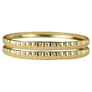 النگو زنانه مدل لایسا کد D15-SIZE4 بسته 2 عددی
