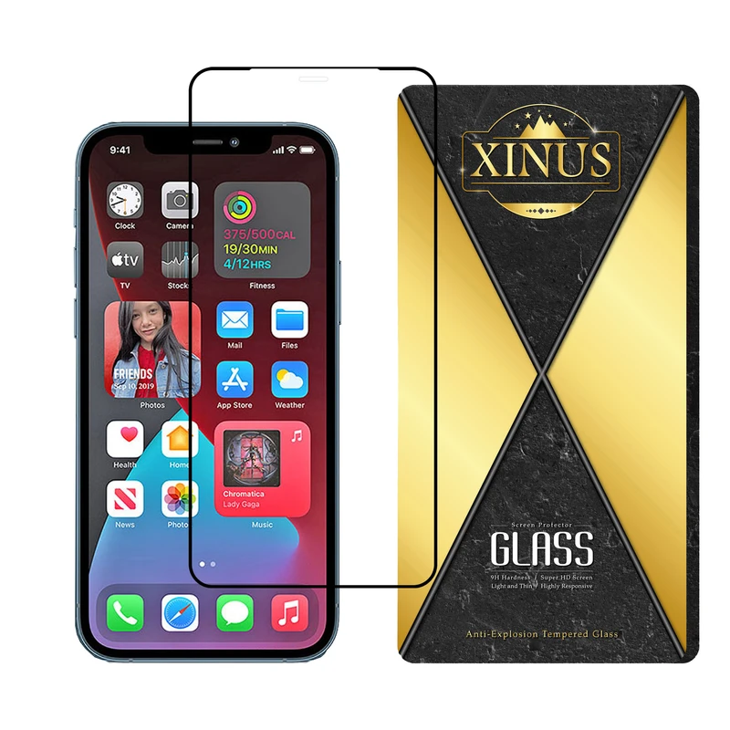 محافظ صفحه نمایش سرامیکی ژینوس مدل CERAMX مناسب برای گوشی موبایل اپل iPhone 12 Pro Max