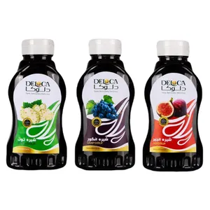 شیره انجیر، انگور و توت دلوکا - 450 گرم بسته 3 عددی