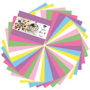 مقوا رنگی تیما کد QP سایز 20x30 سانتی متر بسته 35 عددی