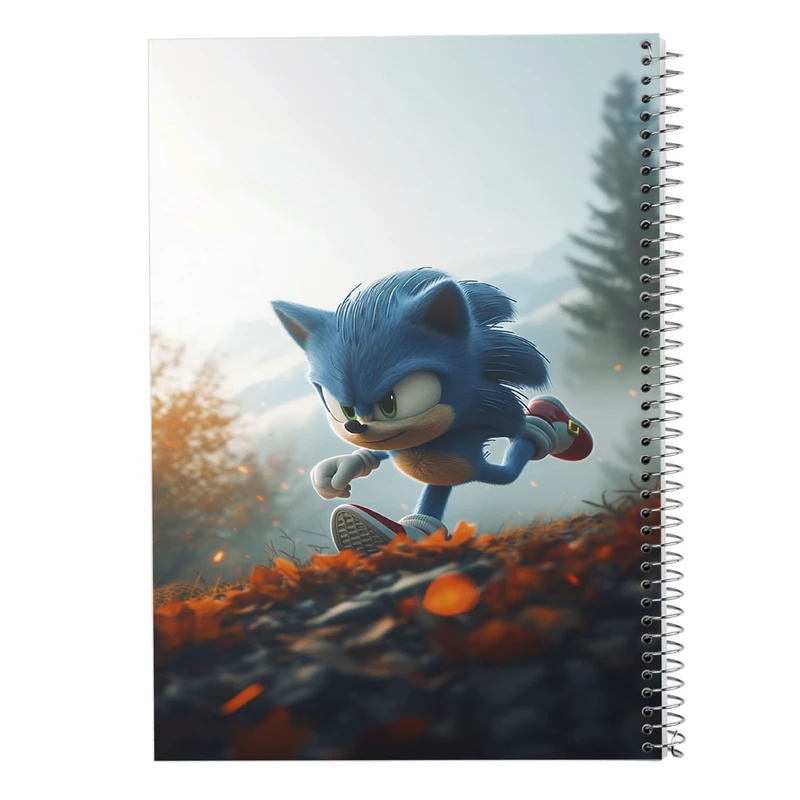 دفتر مشق 50 برگ مدوپد مدل سونیک sonic کد DF13432