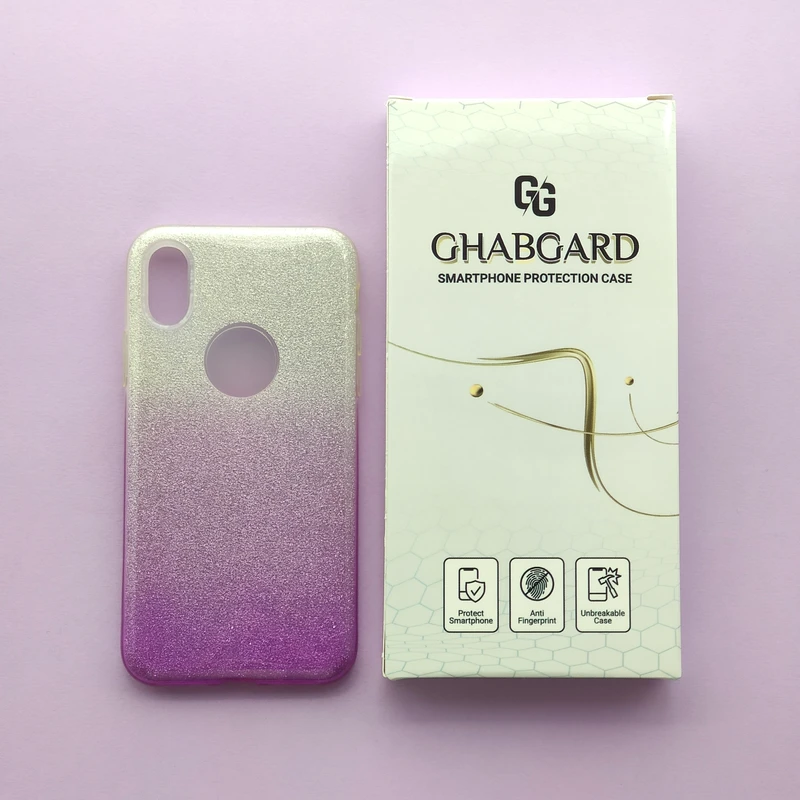 کاور قاب گارد مدل ژله ای اکلیلی دخترانه مناسب برای گوشی موبایل اپل iPhone X / Xs