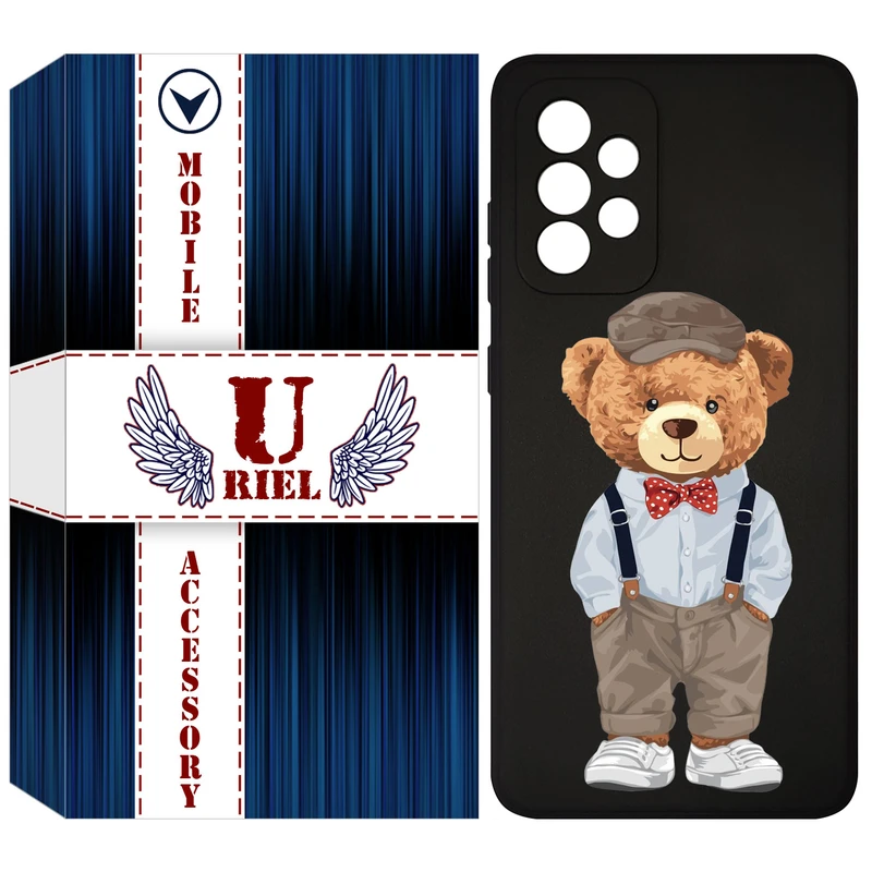 کاور یوریل مدل قاب KSH کد 41 طرح تدی مناسب برای گوشی موبایل سامسونگ Galaxy A33 5G