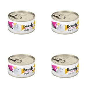 کنسرو غذای گربه فیفورا مدل Beauty Chicken وزن 100 گرم بسته 4 عددی