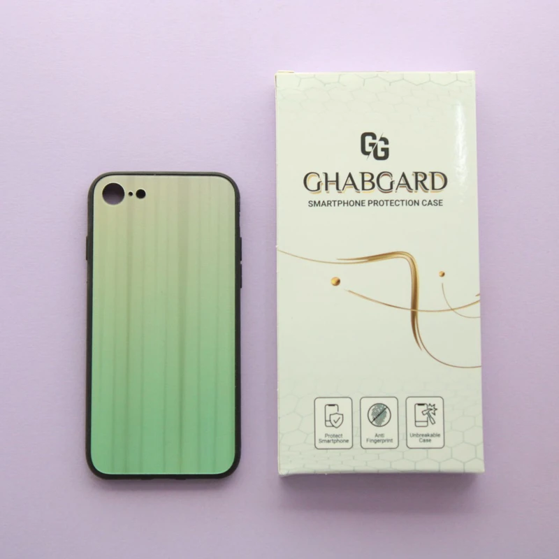 کاور قاب گارد مدل دور ژله ای مشکی ساده لیزری مناسب برای گوشی موبایل اپل iPhone 7/8/SE 2020/SE 2022 
