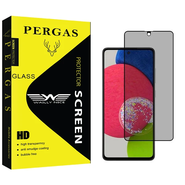 محافظ صفحه نمایش حریم شخصی وایلی نایس مدل Pergas مناسب برای گوشی موبایل سامسونگ Galaxy A52s 5G