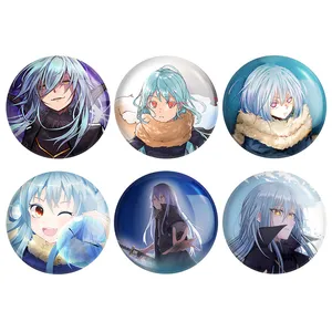 مگنت خندالو طرح انیمه اسلایم کد 594A مجموعه 6 عددی