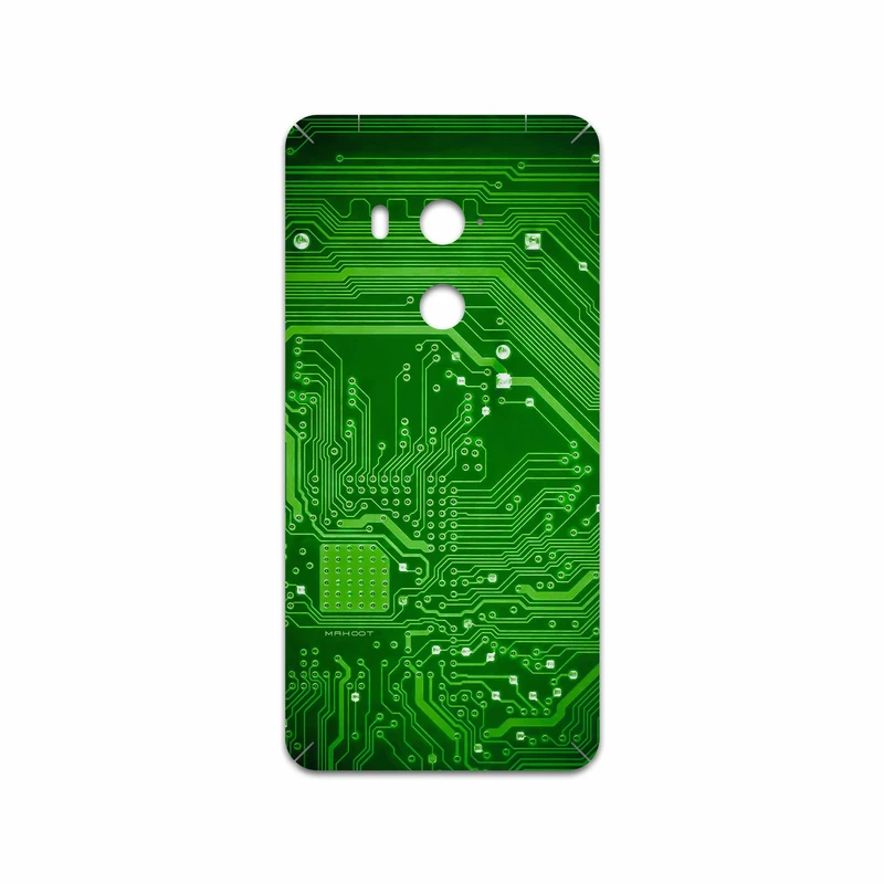 برچسب پوششی ماهوت مدل Green Printed Circuit Board مناسب برای گوشی موبایل اچ تی سی U11 Eyes