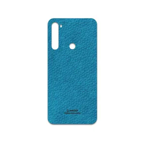 MAHOOT Blue-Leather Cover Sticker for Xiaomi Redmi Note 8