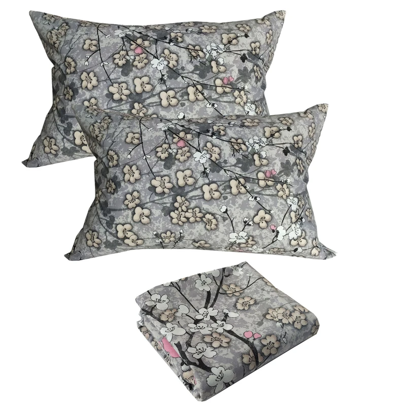 سرویس ملحفه اِسپی توره مدل دلارام کد ET - M68 دو نفره 3 تکه