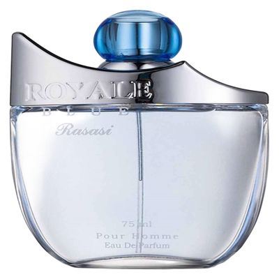 ادوپرفیوم مردانه رصاصی مدل Royale Blue حجم 75 میلی لیتر