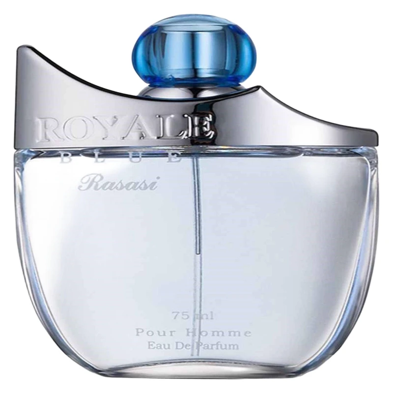 ادوپرفیوم مردانه رصاصی مدل Royale Blue حجم 75 میلی لیتر