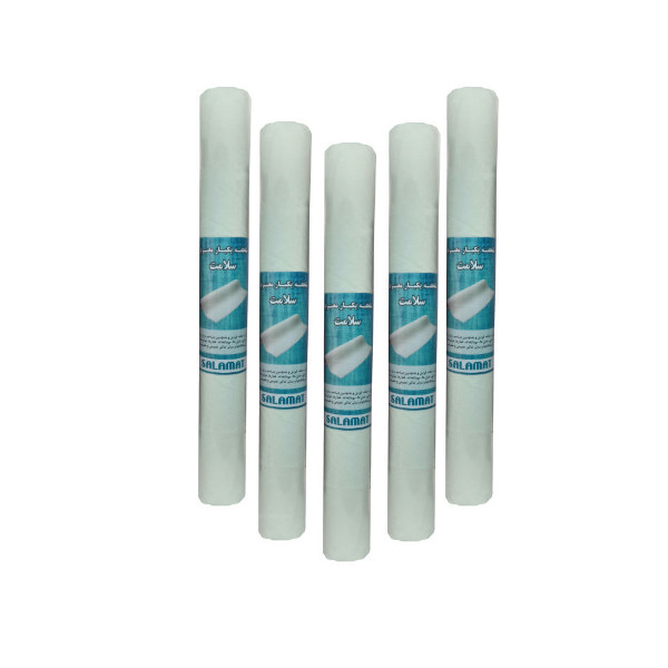 ملحفه یکبار مصرف سلامت مدل s1 بسته 5 عددی