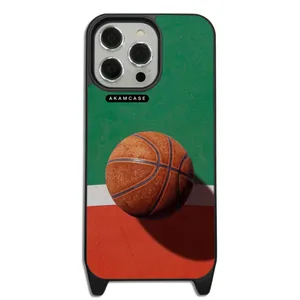 AKAM AMC-WLA15PROMAX-BASKETBALL3 Cover For Apple iPhone 15 Pro Max