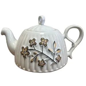 قوری مدل گل برجسته