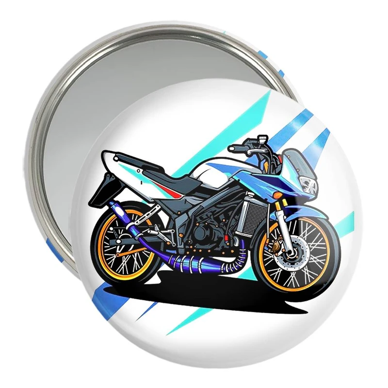 آینه جیبی خندالو مدل موتور سیکلت  کد 10343