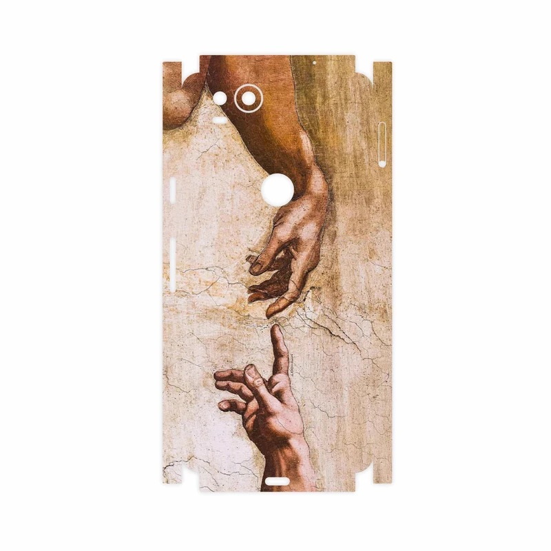 برچسب پوششی ماهوت مدل The Creation of Adam of MichelAnge-FullSkin مناسب برای گوشی موبایل گوگل Pixel 2