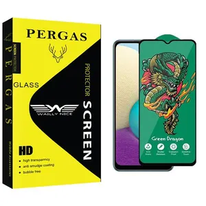 Waily Nice Pergas Green_Dragon Screen Protector For Samsung  Galaxy A02