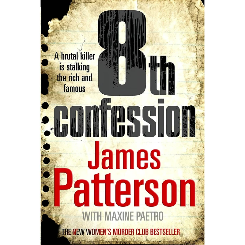 کتاب 8TH CONFESSION اثر James Patterson انتشارات CENTURY