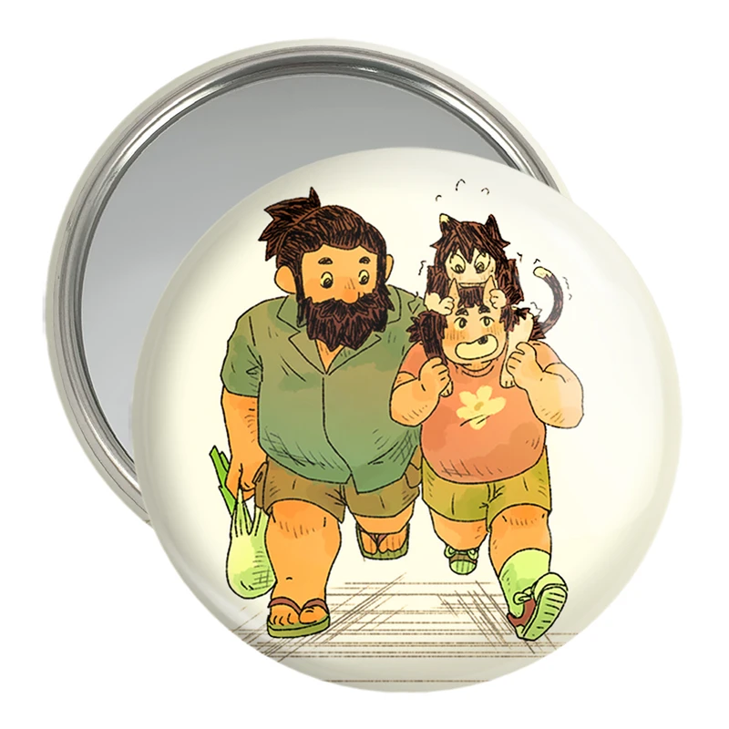 آینه جیبی خندالو مدل سنشی انیمه خوشمزه در سیاه چال کد 35883