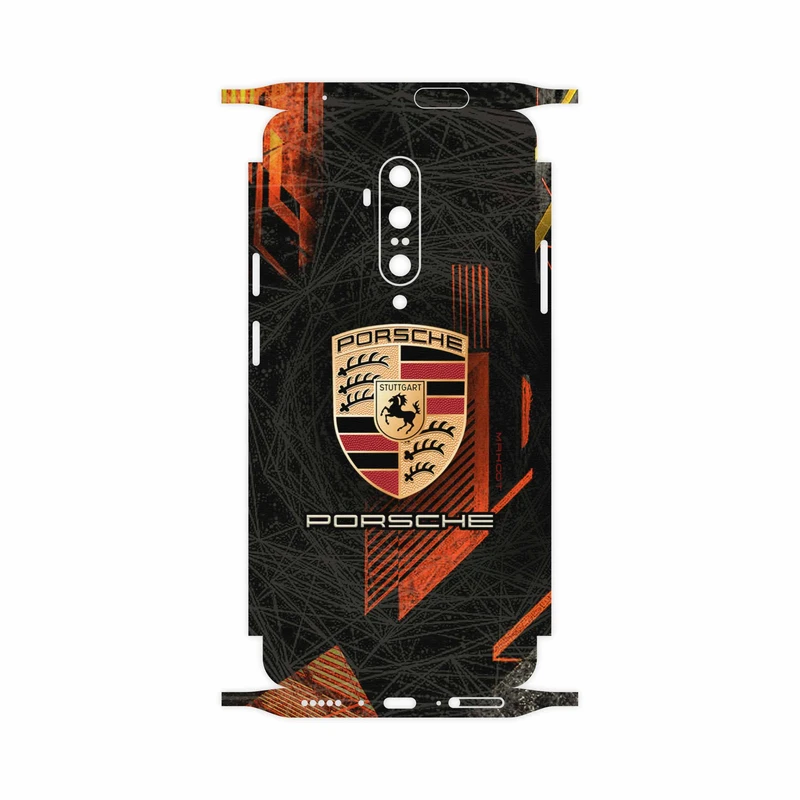 برچسب پوششی ماهوت مدل Porsche-Logo-FullSkin مناسب برای گوشی موبایل وان پلاس 7T Pro