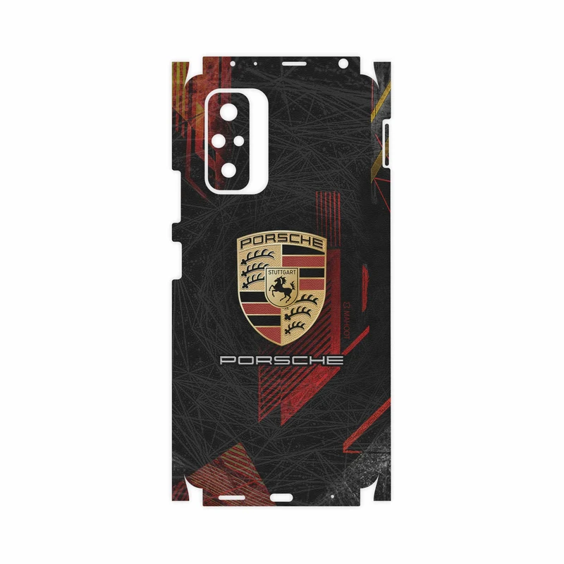 برچسب پوششی ماهوت مدل Porsche-Logo-FullSkin مناسب برای گوشی موبایل شیائومی Redmi Note 10 Pro