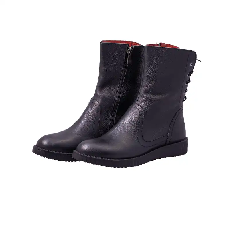 نیم بوت زنانه مدل 1002 رنگ مشکی