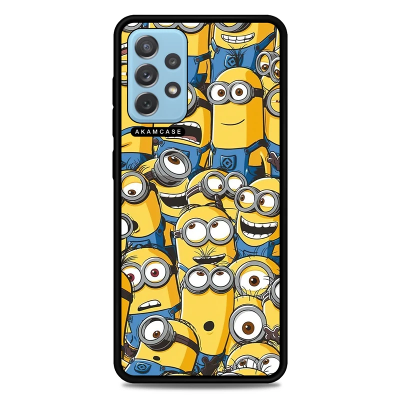 کاور آکام مدل AMC-WSGA72-MINIONS13 مناسب برای گوشی موبایل سامسونگ Galaxy A72