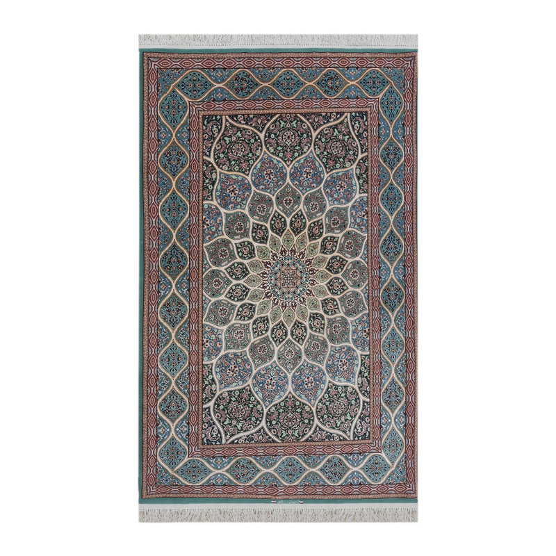 فرش دستبافت دو متری اصفهان رفیعی کد 1282