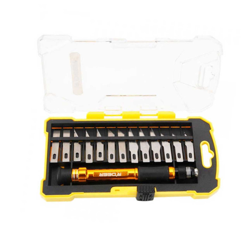 تیغ و کاردک تعویض آی سی آردیر مدل RT-M113 مجموعه 14 عددی