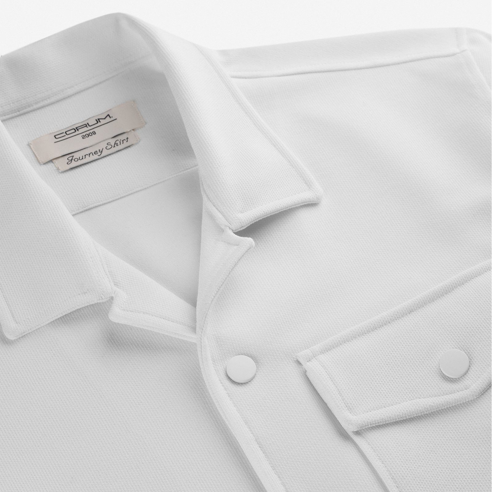 پیراهن آستین بلند مردانه کروم مدل تک جیب 2310111 -  - 3