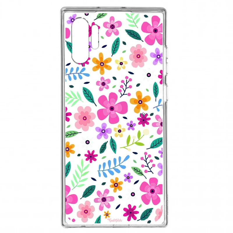 کاور طرح گل مناسب برای گوشی موبایل سامسونگ Galaxy Note 10 Plus