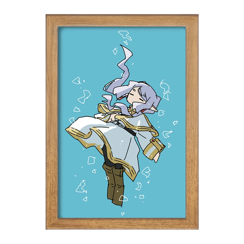 تابلو خندالو مدل انیمه فریرن (Frieren) کد 33902