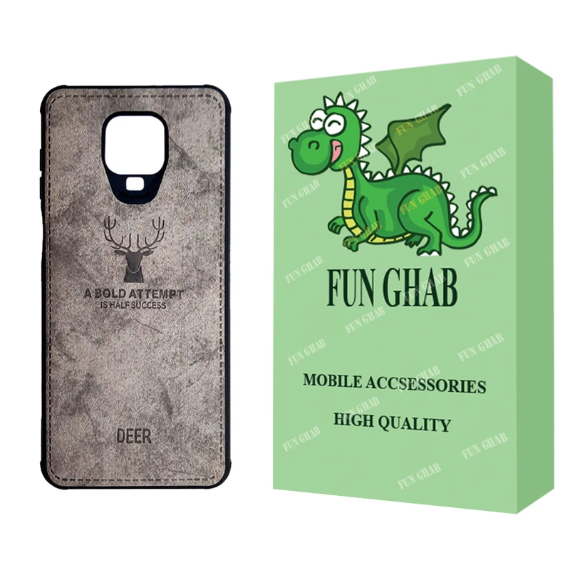 کاور فان قاب مدل گوزنی مناسب برای گوشی موبایل شیائومی Redmi Note 9S / Note 9 Pro