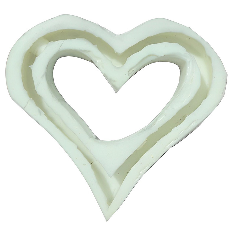 قالب سیلیکونی مدل گلدان قلبی گلجا