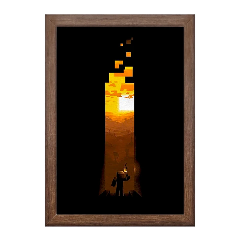 تابلو خندالو طرح ماینکرافت (Minecraft) کد F1550