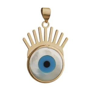 آویز گردنبند طلا 18 عیار زنانه میو گلد مدل N1001