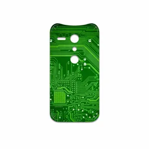 MAHOOT Green Printed Circuit Board Cover Sticker for Motorola Moto G