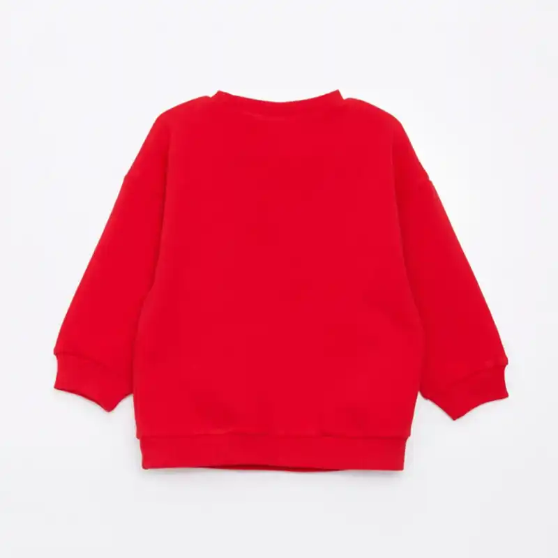 سوئيشرت آستین بلند بچگانه ال سی وایکیکی مدل يقه گرد