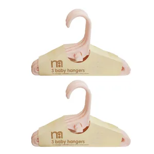 چوب لباسی نوزادی مادرکر مدل M140.1.2 بسته 6 عددی