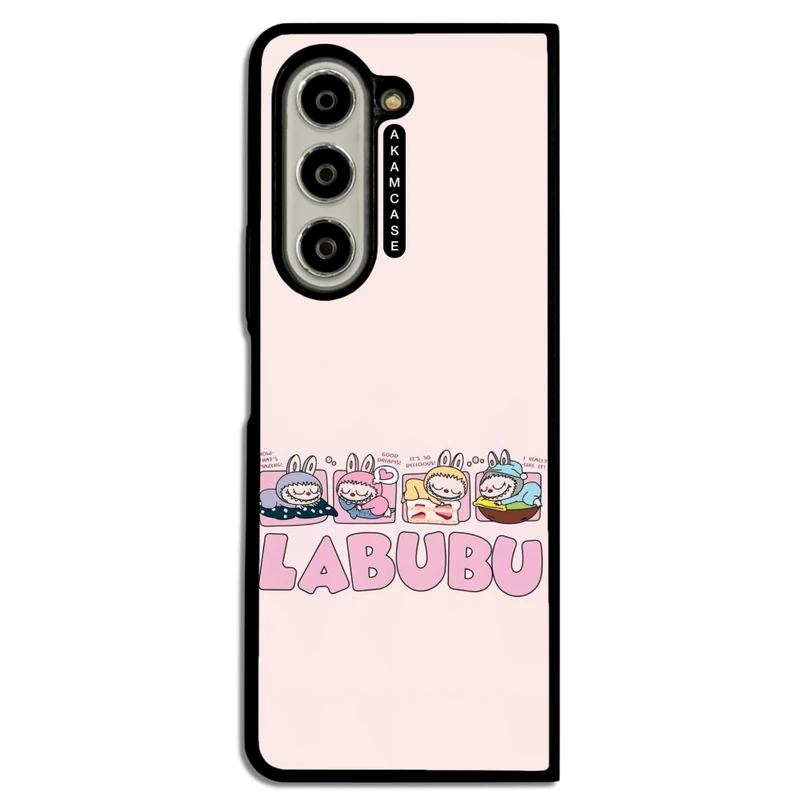 کاور آکام مدل AMC-WSGZFOLD5-LABUBU-4 مناسب برای گوشی موبایل سامسونگ Galaxy Z Fold 5