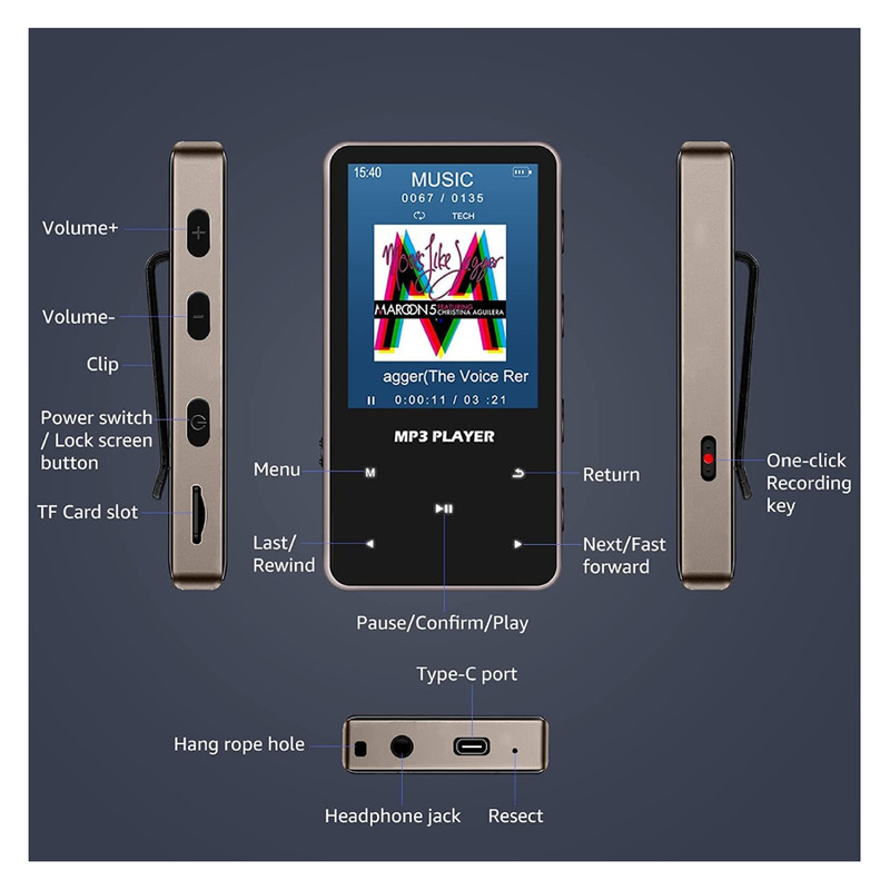 پخش کننده موسیقی مدل MB06