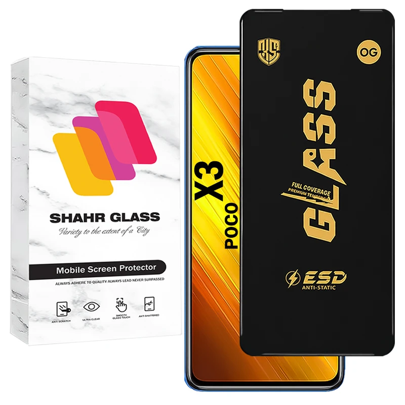 محافظ صفحه نمایش شهر گلس مدل OGESD مناسب برای گوشی موبایل شیائومی Poco X3
