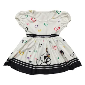 پیراهن دخترانه مدل قلب کد 02