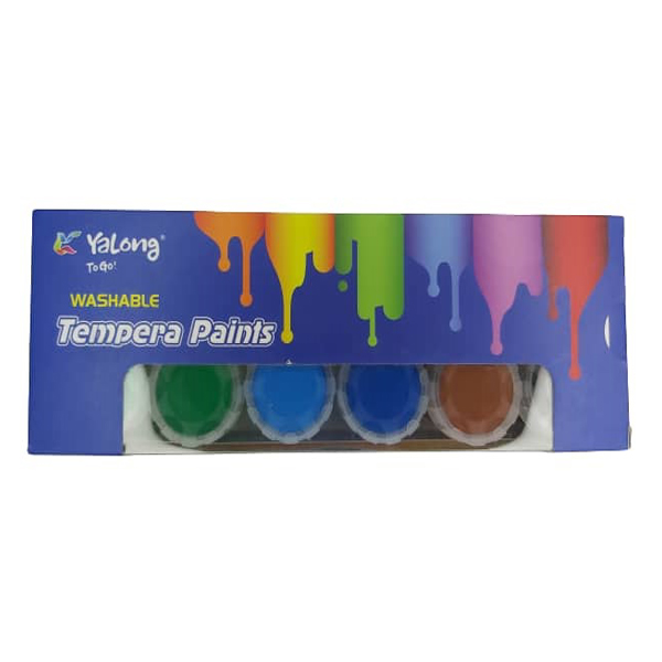 گواش 12 رنگ یالونگ مدل tempera 