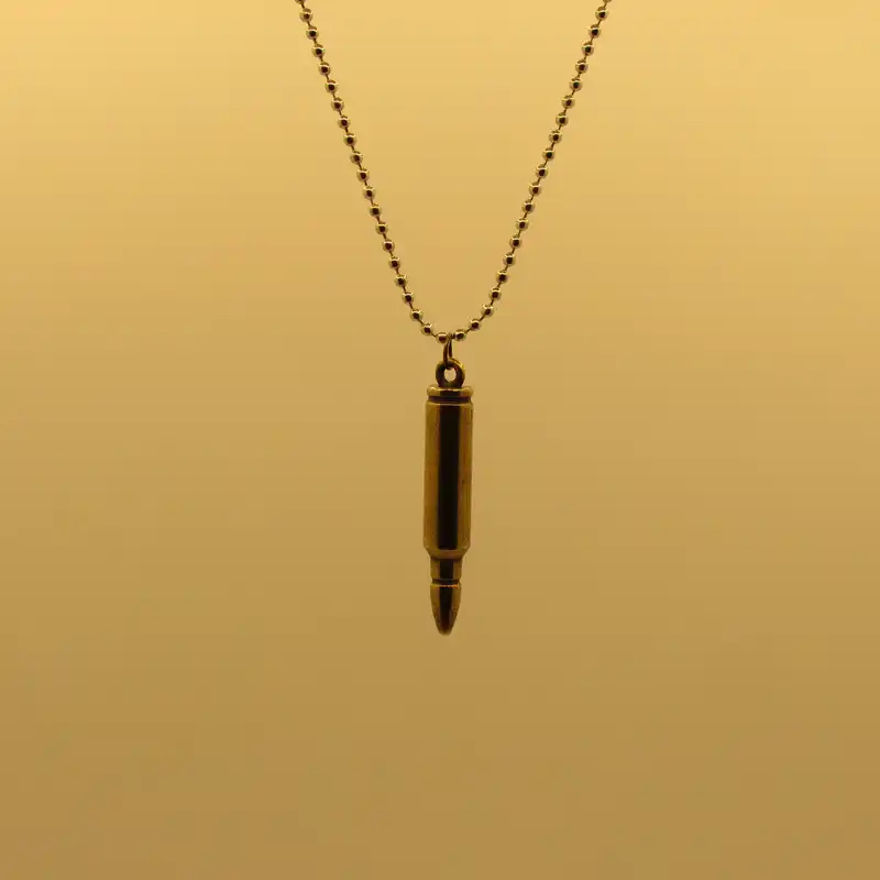 گردنبند مدل گلوله کد 511
