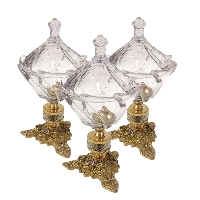 قندان مدل S-4281 بسته سه عددی 