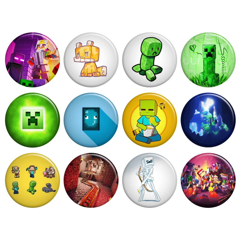 پیکسل گالری باجو طرح ماینکرافت کد 6 مجموعه 12 عددی