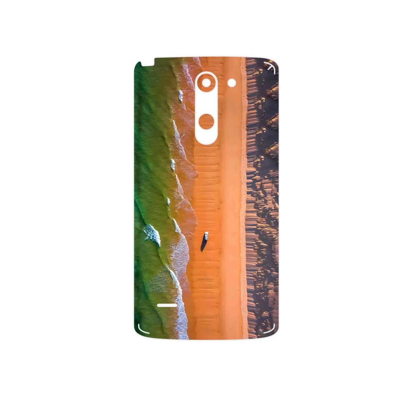 برچسب پوششی ماهوت مدل Beach and Green Sea مناسب برای گوشی موبایل ال جی G3 Stylus