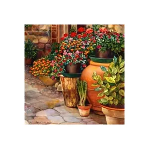 کاشی مدل سنتی طرح منظره کدz174